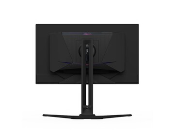 El Aorus FO27QP dispone de iluminación RGB en la parte posterior. (Fuente de la imagen: Gigabyte)