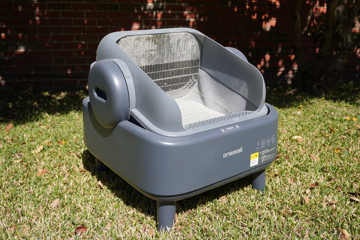 Incluso después de un mes de uso se mantuvo bastante limpio