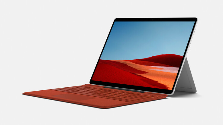 Microsoft renovó la Surface Pro X el año pasado con un procesador SQ2. (Fuente de la imagen: Microsoft)