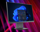 El ThinkCentre neo 55a Gen 6 AIO comienza en 549 dólares. En la imagen: una imagen promocional del PC. (Fuente de la imagen: Lenovo - editado)