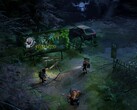 Una imagen que muestra el entorno y los personajes de «Mutant Year Zero: Road to Eden», ahora con un 70 % de descuento.