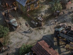 Una imagen que muestra una pelea en War Mongrels, ahora con un 78% de descuento en Steam.