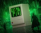 El Shargeek Retro 67 tiene un diseño de Macintosh de los 80 con elementos inspirados en Matrix. (Fuente de la imagen: Shargeek)