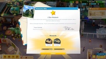 En la imagen: una captura de pantalla del juego «Two Point Museum».