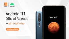 El despliegue del Androide 11 de Xiaomi comenzará con el Mi 10 y el Mi 10 Pro. (Fuente: Xiaomi)