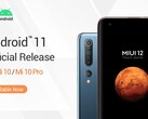 El despliegue del Androide 11 de Xiaomi comenzará con el Mi 10 y el Mi 10 Pro. (Fuente: Xiaomi)