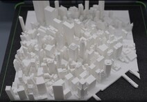 Modelo impreso de Manhattan (Fuente de la imagen: AnkerMake)