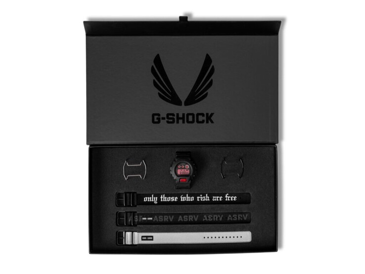 El Casio G-Shock DW-6900-ASRV24A-1CR se lanza este enero. (Fuente de la imagen: Watchpro)