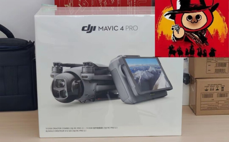 Ahora también se ha filtrado en Internet el embalaje de venta al público del RC Pro 2 con el Mavic 4 Pro Creator Combo. (Fuente de la imagen: vía D2Help)