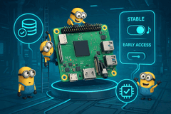 DietPi 9.17 Linux para SBCs, imagen teaser de lanzamiento generada por IA (Fuente de la imagen: DietPi.com Docs)