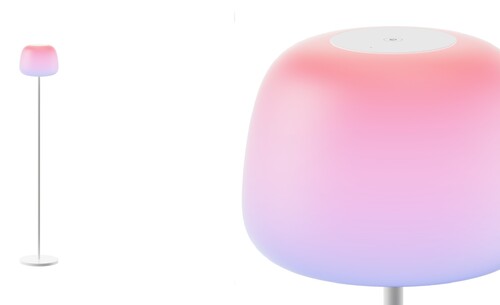 Lámpara de pie Govee Lantern con pantalla de silicona mostrada