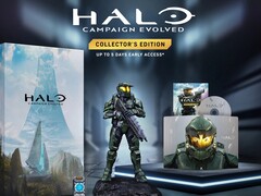 La edición de coleccionista de «Halo: Campaign Evolved» que se muestra