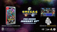 Copias físicas de Omega 6 The Triangle Stars disponibles para pedido anticipado (Fuente de la imagen: Limited Run Games)