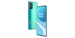 Una representación actual de OnePlus 8T. (Fuente: OnLeaks x PriceBaba)