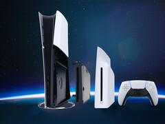 PS5 Digital Edition con unidad de disco óptico (Fuente de la imagen: Sony PlayStation con modificaciones)