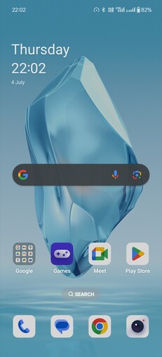 OxygenOS 14: Pantalla de inicio