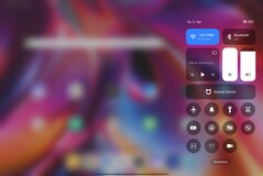 Xiaomi Pad 7: Centro de control