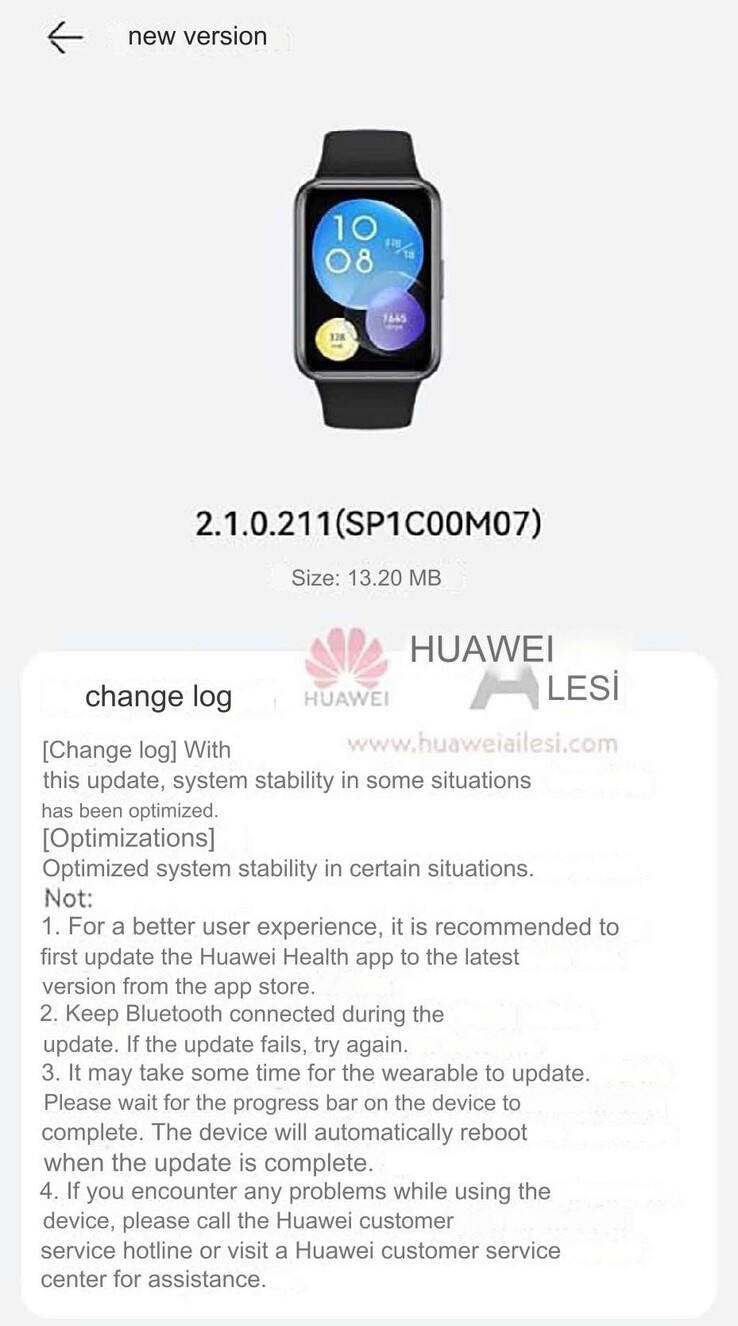 (Fuente de la imagen: Huawei Ailesi vía Google Translate)