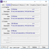 Caché CPU-Z