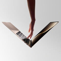El MagicBook Art 14 de este año debería conservar la innovadora solución de cámara web de su predecesor. (Fuente de la imagen: Honor)