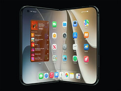 Apple Imagen conceptual del teléfono plegable iPhone Ultra.