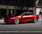 La renovación del Model 3 apareció una vez con cámara frontal en la web oficial. (Fuente de la imagen: Tesla)