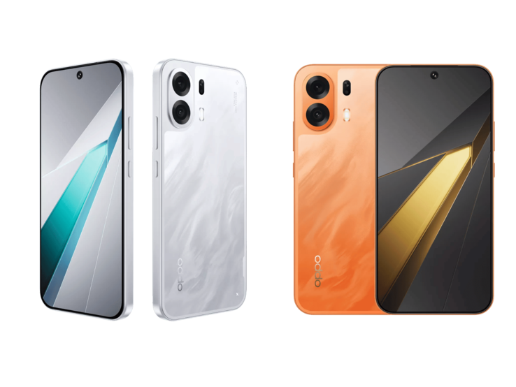 Opciones de color del Oppo K14 Plus 5G.