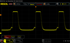 Parpadeo PWM (50 % de luminosidad)