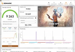 Time Spy - Overclocking de GPU + aumento del ventilador