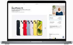 Una tienda con una vista previa especializada. (Fuente: Apple)