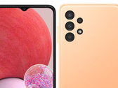 El Galaxy A13 viene en colores negro, azul, melocotón y blanco. (Fuente de la imagen: Samsung)