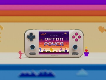 El Ayaneo Pocket S Mini Retro Power edition tiene un esquema de colores similar al del Ayaneo Pocket Air Mini. (Fuente de la imagen: Ayaneo) 