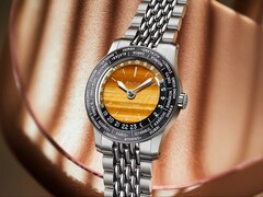 El reloj Baltic Heures du Monde con esfera de ojo de tigre