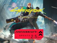 Se muestra el banner de la actualización 2.5 de Cyberpunk 2077 Edgerunners 2