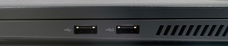 Derecha: 2x USB 2.0 (Tipo-A)