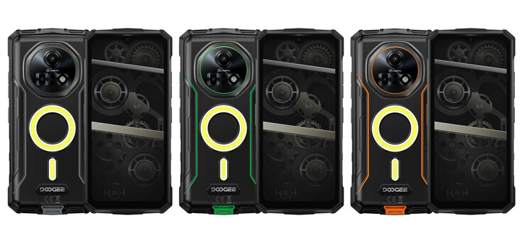 3 colores de acento disponibles (Fuente de la imagen: Doogee)