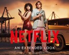 Se muestra el banner del avance ampliado de «GTA 6» en Netflix con Lucía y Jason