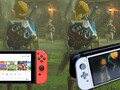 La simulación de Switch Pro muestra una mayor profundidad que los gráficos de la Switch original. (Fuente de la imagen: Nintendo/ElAnalistaDeBits y concepto Pro por Shigeryu - editado)