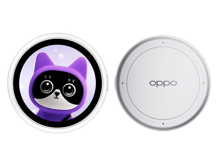 La pantalla selfie de moda de Oppo Bubble