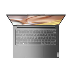 Lenovo Yoga Slim 7 Pro en gris tormenta con pantalla de mylar. (Fuente de la imagen: Lenovo)