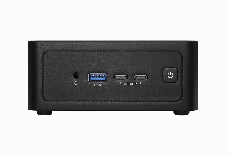 El mini PC cuenta con un chasis minimalista de color negro.