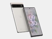 Renders filtrados del Pixel 6a. (Fuente: 91Mobiles X Onleaks)