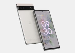 Renders filtrados del Pixel 6a. (Fuente: 91Mobiles X Onleaks)