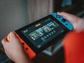Una imagen de la consola Nintendo Switch en uso