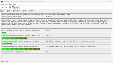 LatencyMon - Visión general