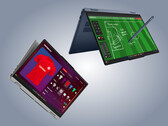El último IdeaPad 5a 2 en 1 de Lenovo viene en acabados Azul Cósmico y Gris Luna.