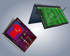 El último IdeaPad 5a 2 en 1 de Lenovo viene en acabados Azul Cósmico y Gris Luna.