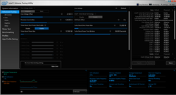 Ajustes de XTU optimizados