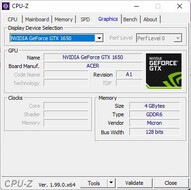 CPU-Z gráficos Nvidia