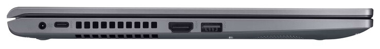 Izquierda: conector de alimentación, USB 3.2 Gen 1 (USB-C), HDMI, USB 3.2 Gen 1 (USB-A)